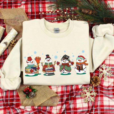 Snowman Reading Book Sweatshirt TOG Bookish Christmas Shirt Snowman Book Sweatshirt Bookish Snowman Shirt TOG Fan Christmas Sweatshirt Book Lover Christmas Shirt